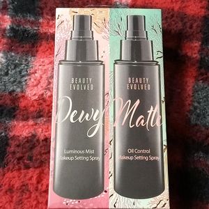 ✨Brand new ✨Beauty Evolved duo DEWY and MATTE Makeup Setting Sprays